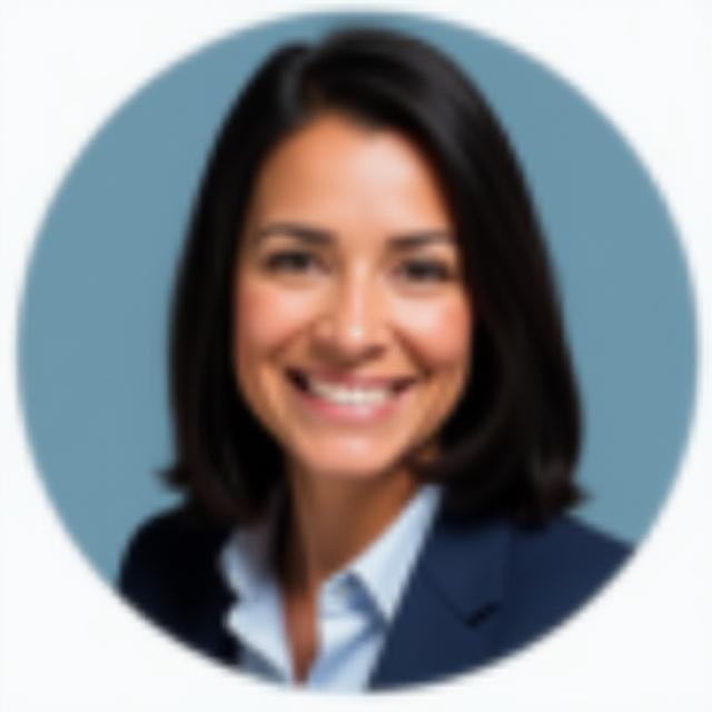 Retrato profesional de Mariana Torres, experta en planificación financiera