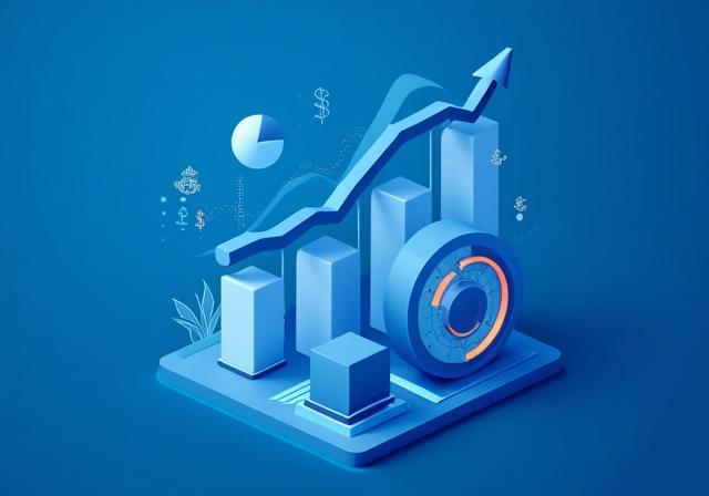 Ícono representativo de Investment Banking con gráficos y cifras